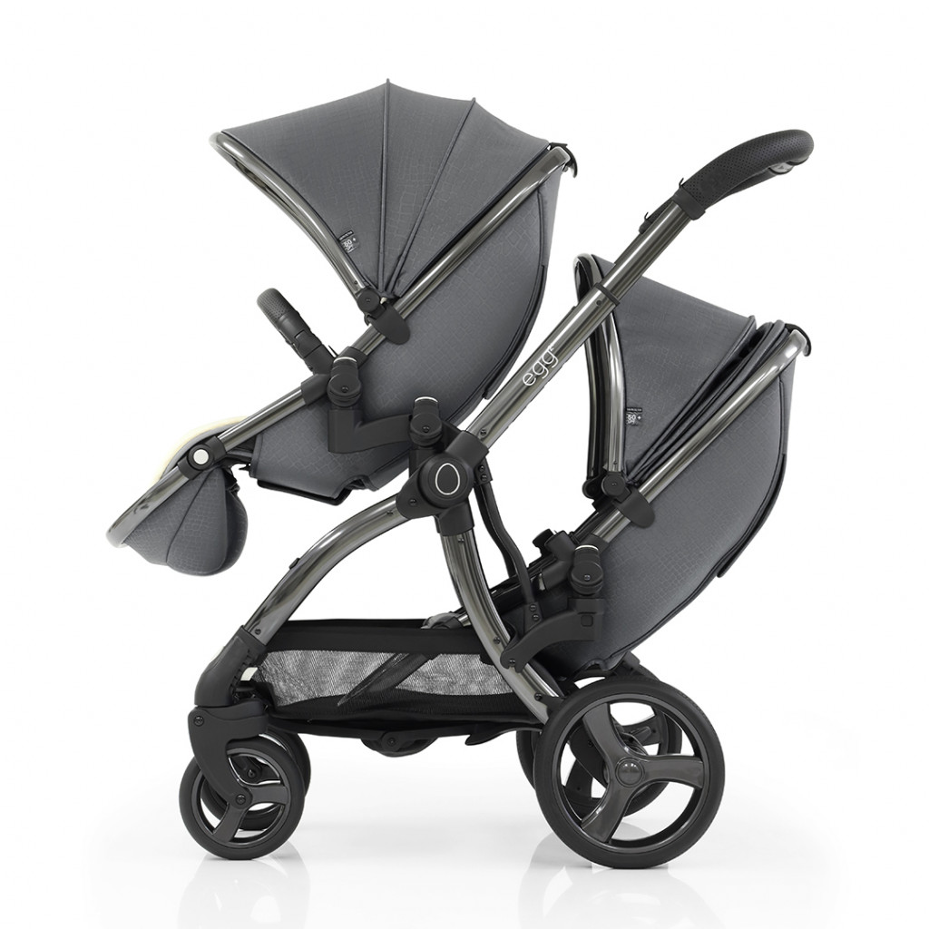 egg pram espresso black